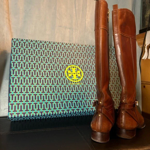 Tory Burch Brita Riding Boot - Picture 9 of 13